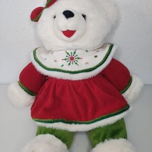 2005 DanDee Collector's Choice ❄️Snowflake Teddy❄️ Plush Christmas